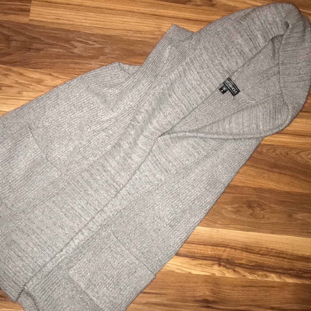 Sweater vest with hood size small